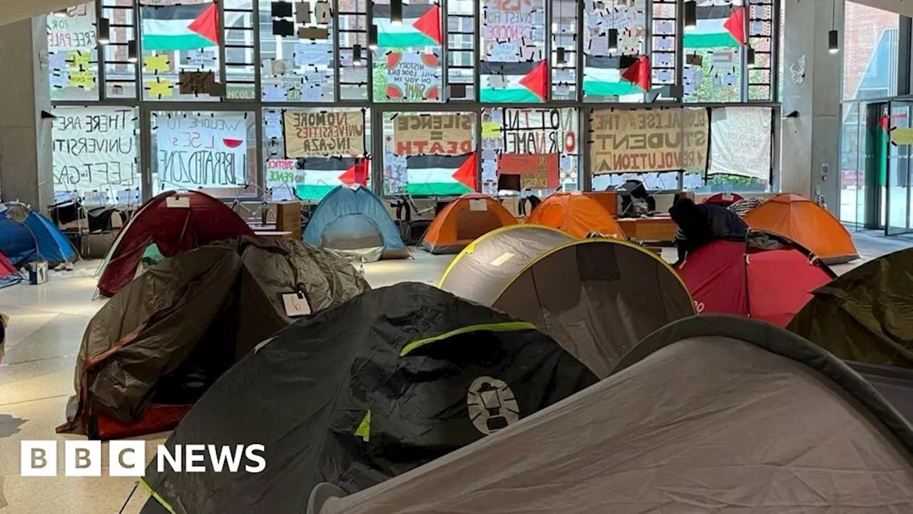 LSE: Pro-Palestine students banned from camping in atrium