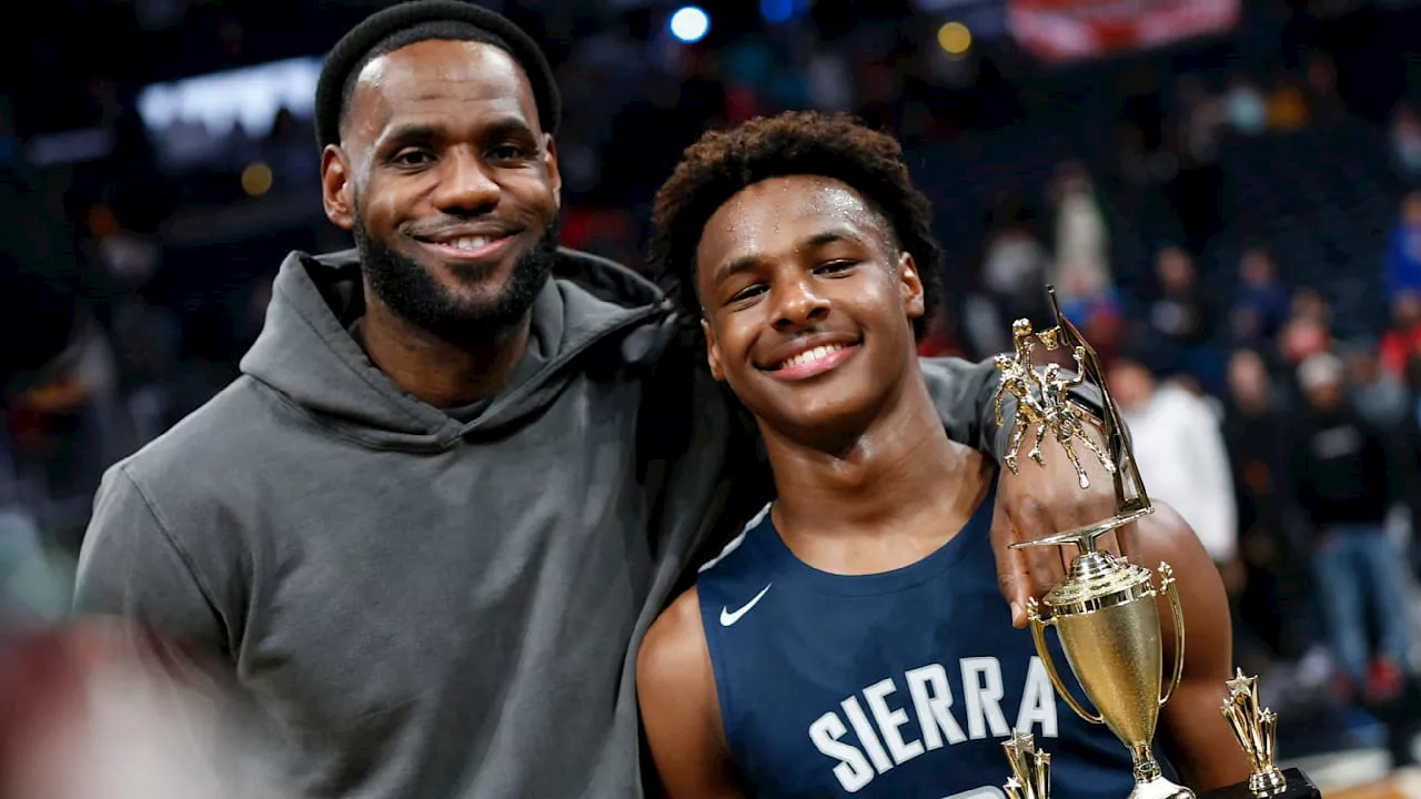 NBA: Lakers draften Bronny – LeBron James erfüllt sich Vater-Sohn-Traum!