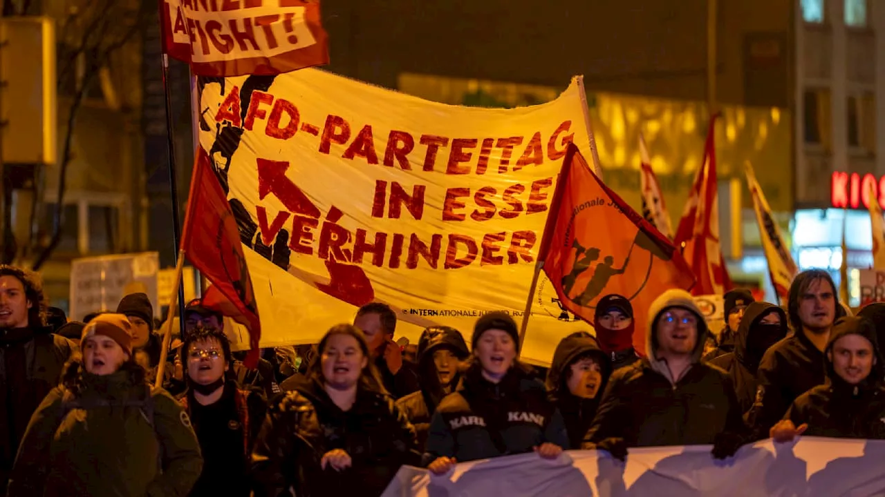 AfD: 80 000 Demonstranten gegen Parteitag erwartet!