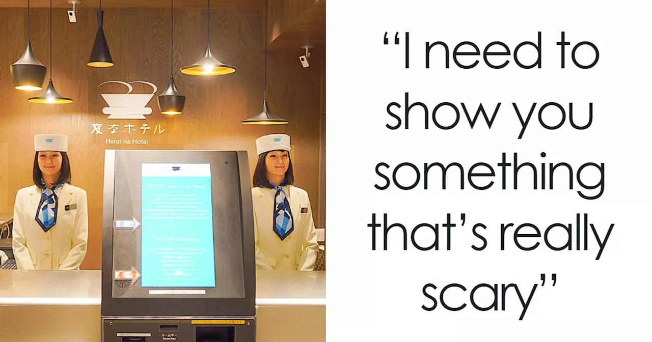 Tourist Documents Struggle To Check In After Robots Don’t Seem To Speak English