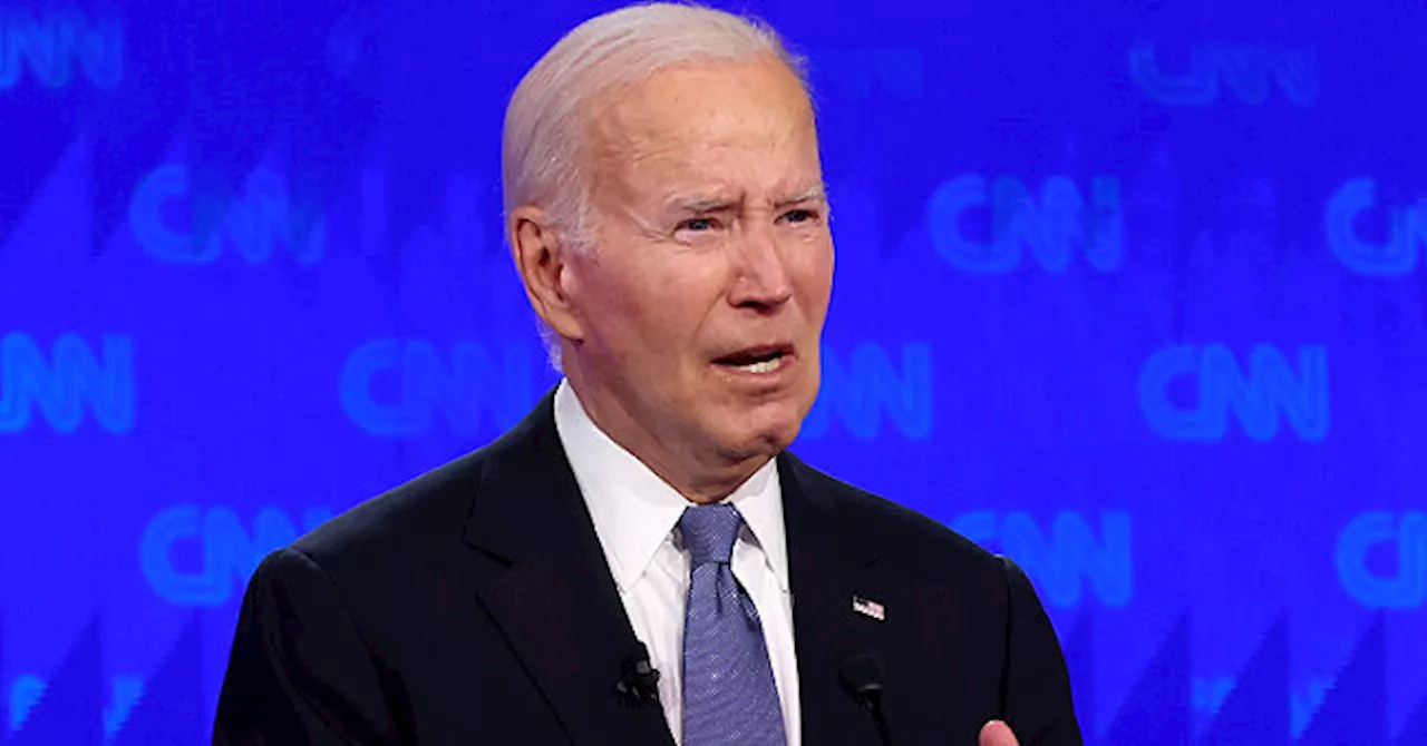 VIDEO: President Biden’s Voice Hoarse in Debate with Former President Trump