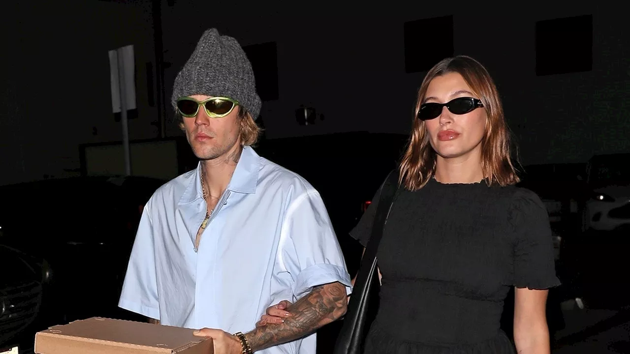 Pregnant Hailey Bieber Tries The Bubble Skirt Trend For A Summer Date Night