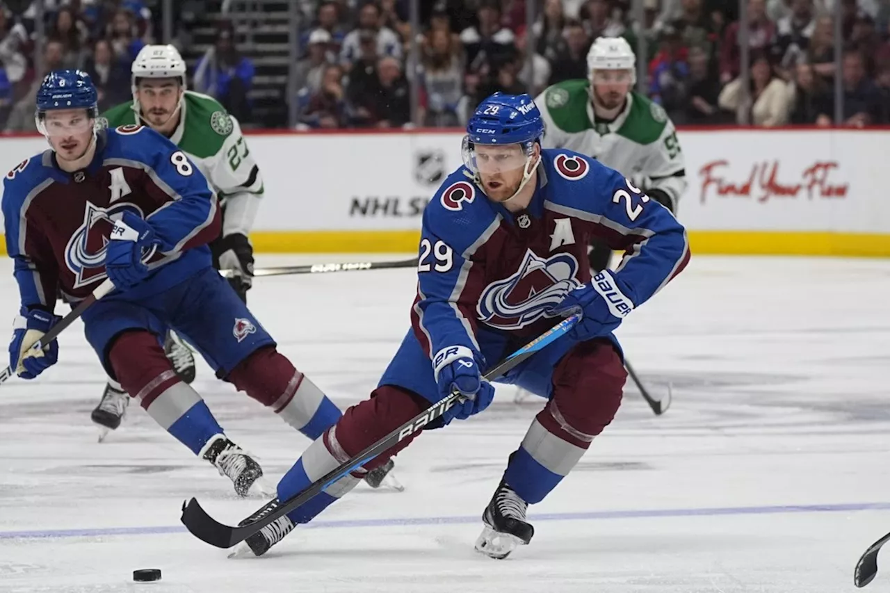 Colorado Avalanche centre MacKinnon wins Hart Trophy as NHL's most valuable player