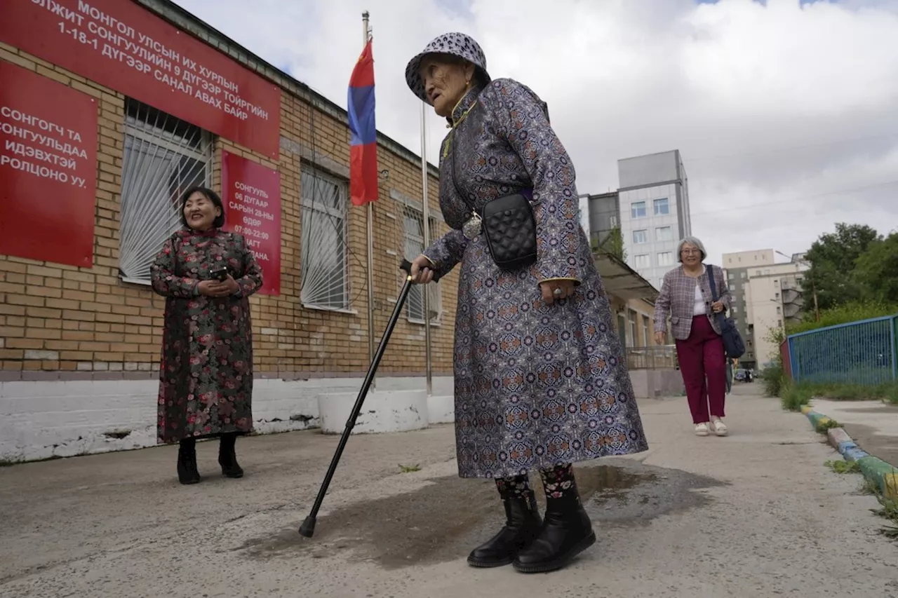 Young democracy of Mongolia, squeezed between authoritarian China and Russia, votes for parliament