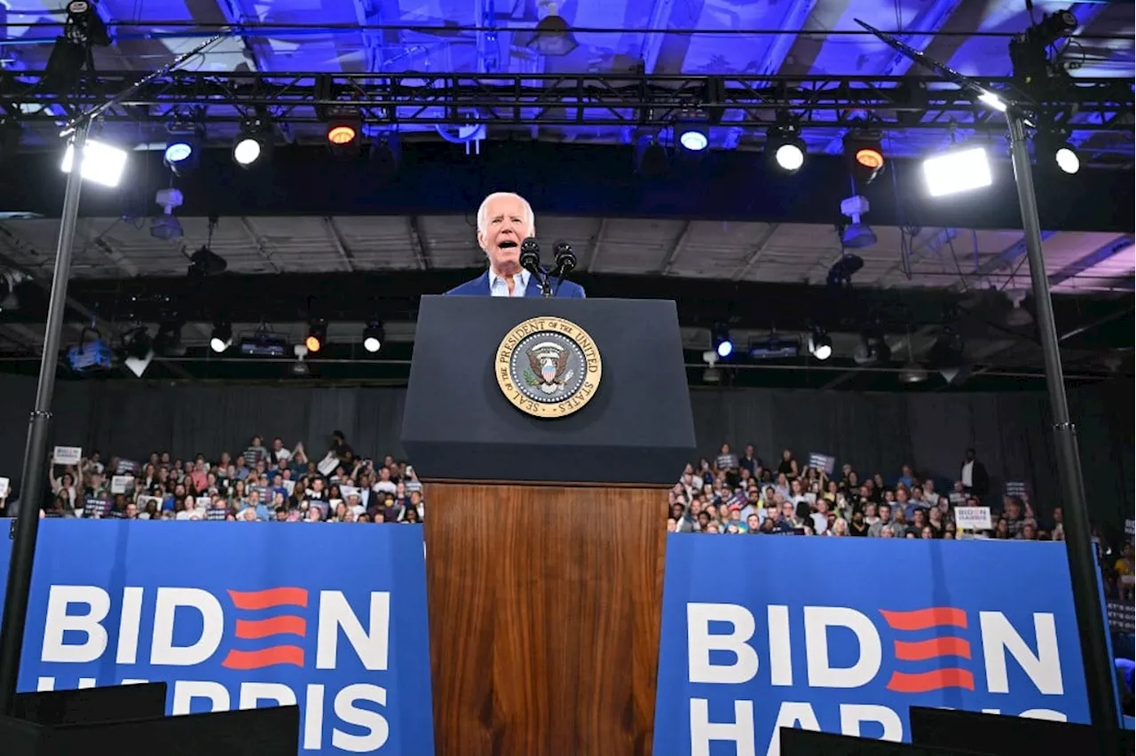 Com discurso enérgico em comício, Biden tenta reparar os danos causados pelo debate