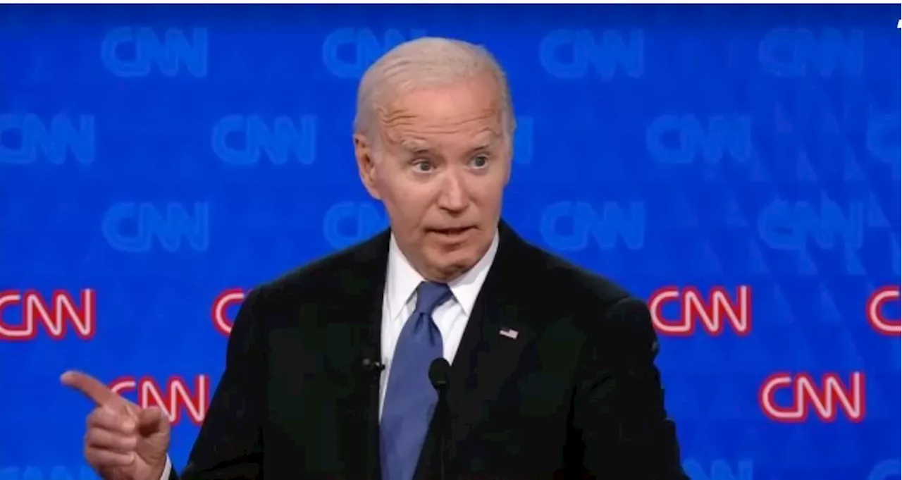 Biden após críticas por debate: Quando você é derrubado, você se levanta