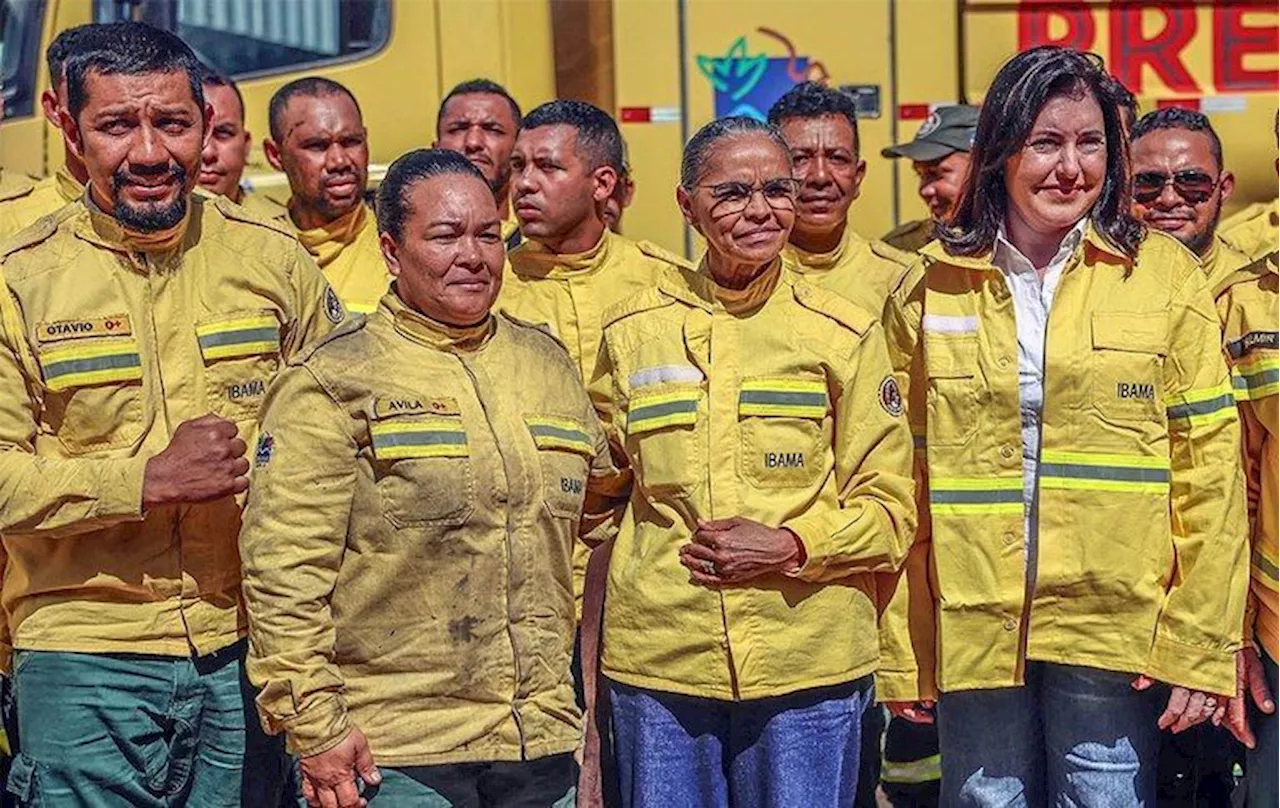 “Cena desoladora ver todas essas belezas e riquezas sendo queimadas”, diz Marina Silva em visita ao Pantanal