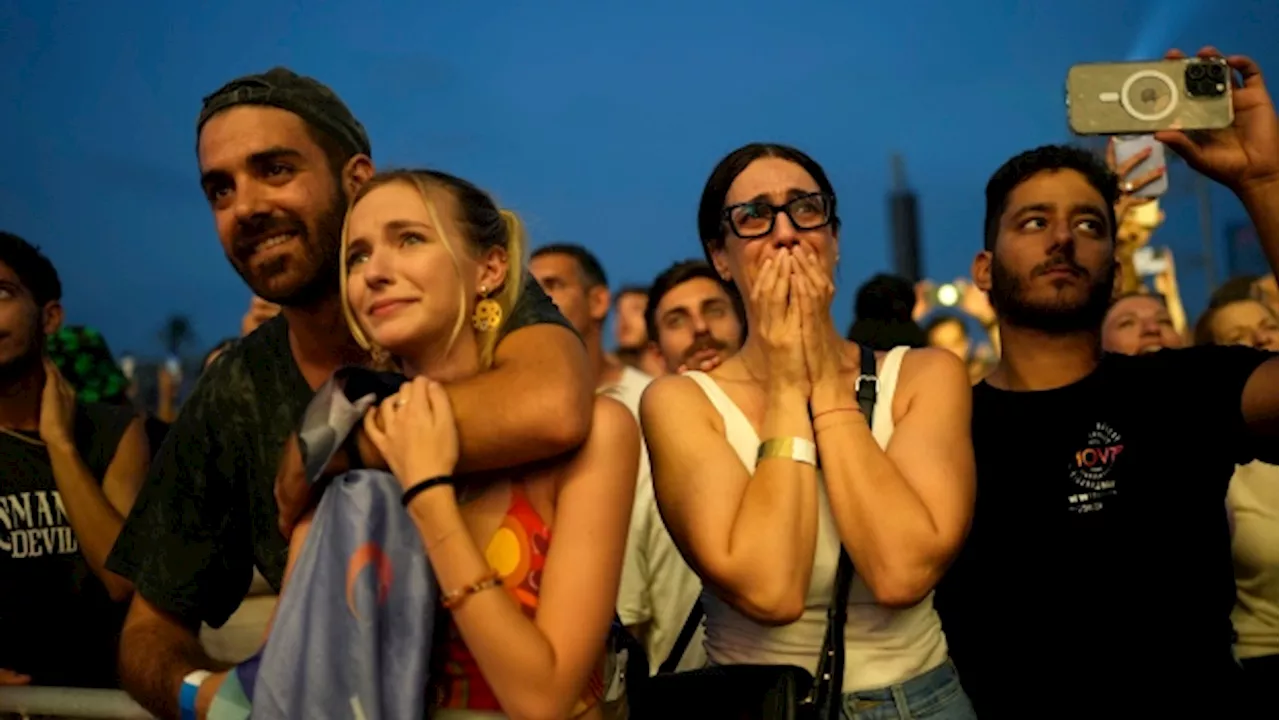 Survivors of Nova music festival massacre in Israel unite for healing concert