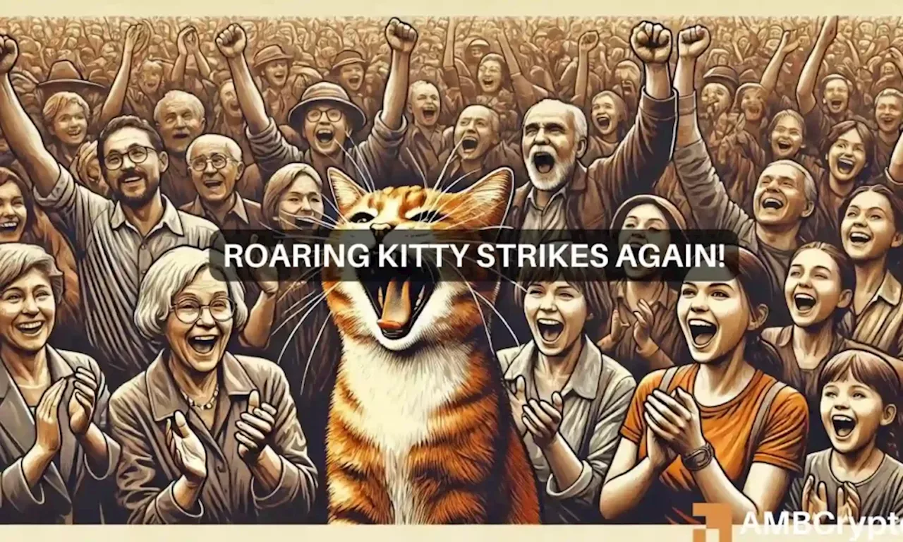 Roaring Kitty’s dog tweet was good news for memecoins, but…