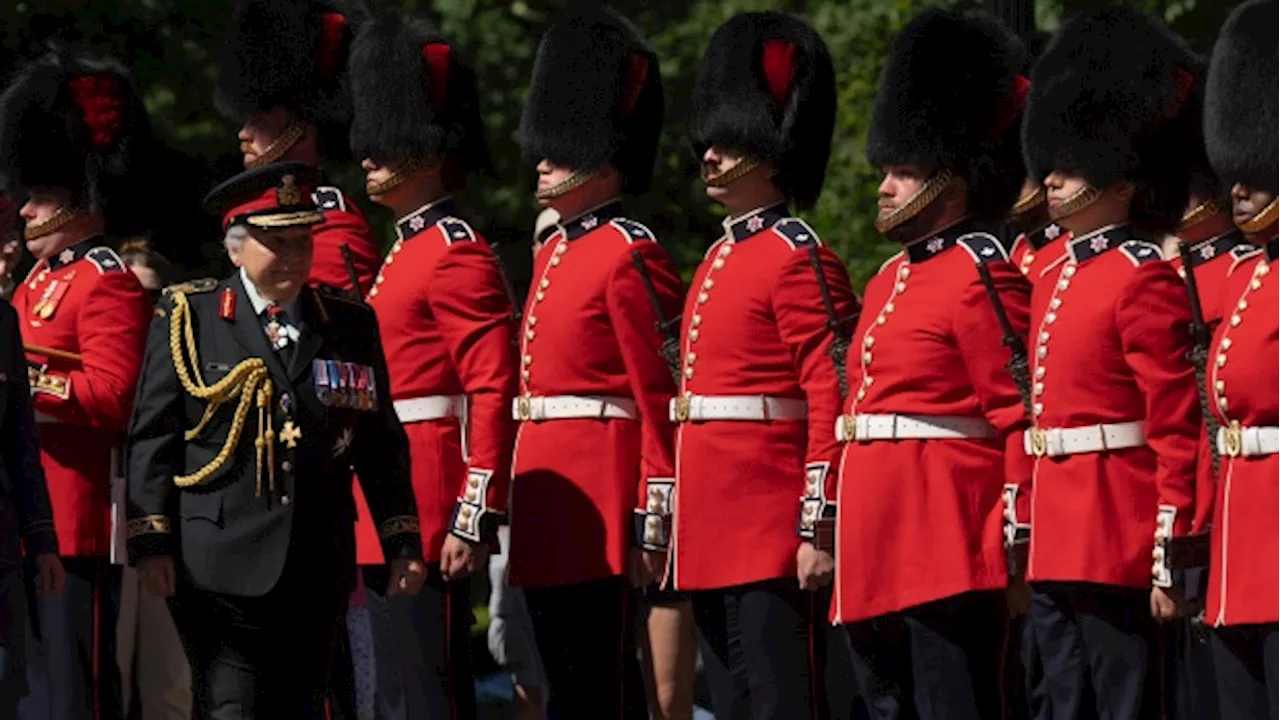 Governor General's inspection of the Ceremonial Guard