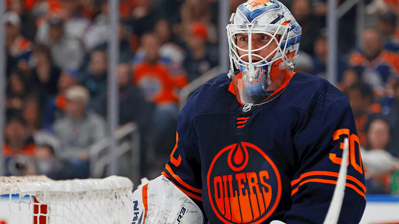 Edmonton Oilers re-sign goalie Calvin Pickard to two-year contract