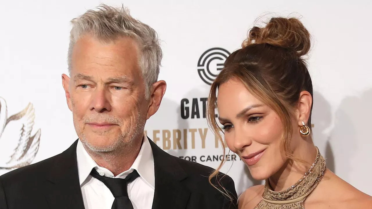 David Foster is slammed by wife Katharine McPhee's furious fans for saying she was 'FAT' during...