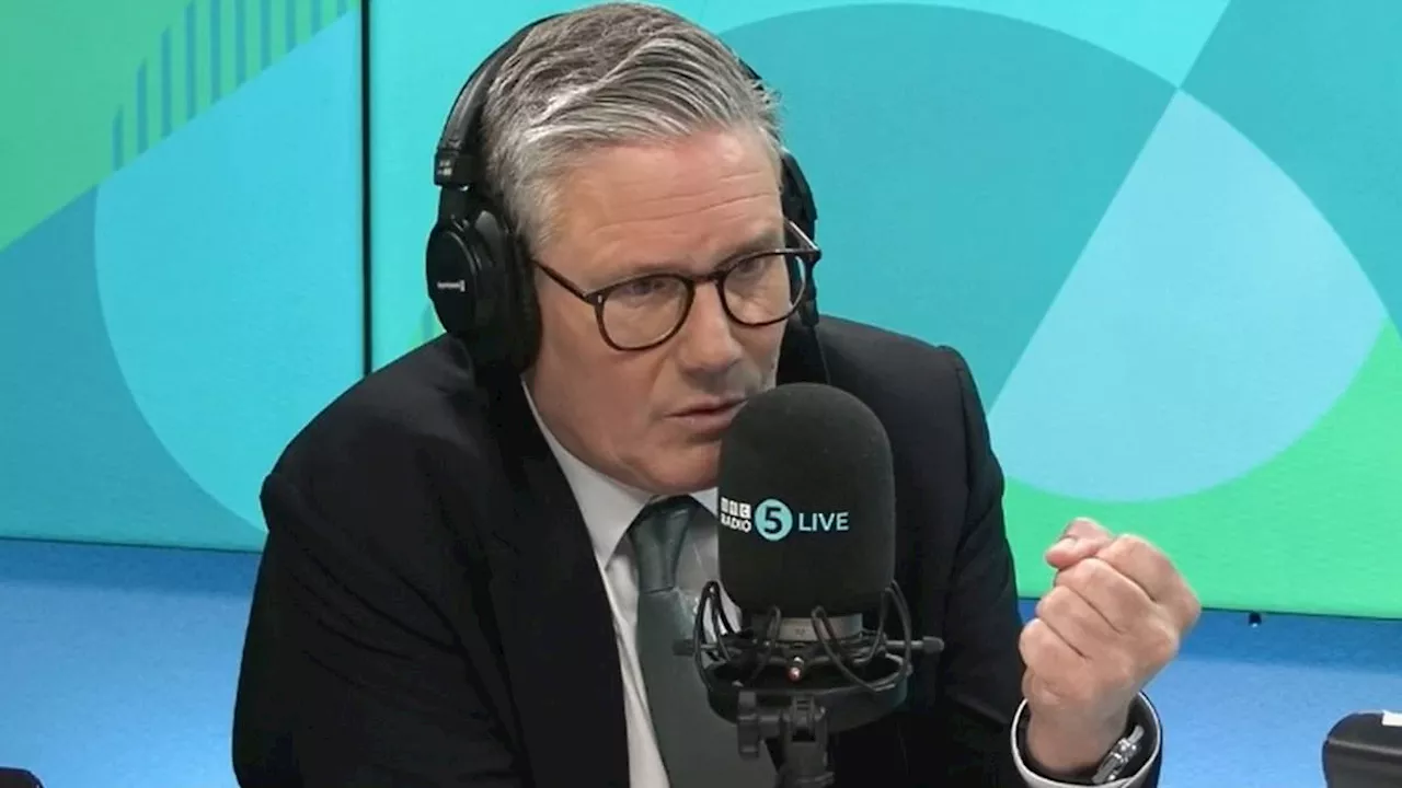 Keir Starmer grilled on BBC phone-in show over Labour's trans reforms