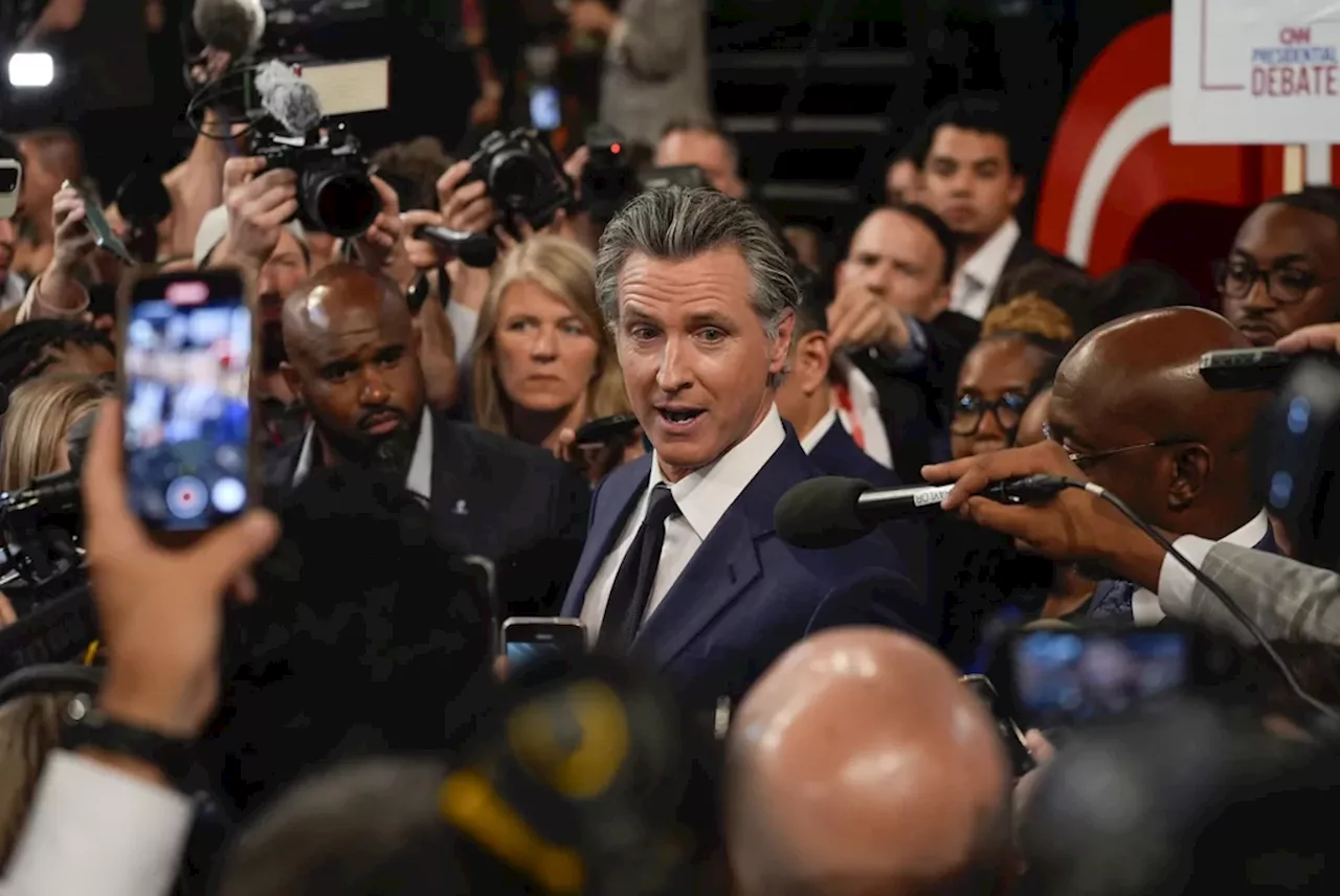 Gavin Newsom distances himself from replacing Biden after debate disaster