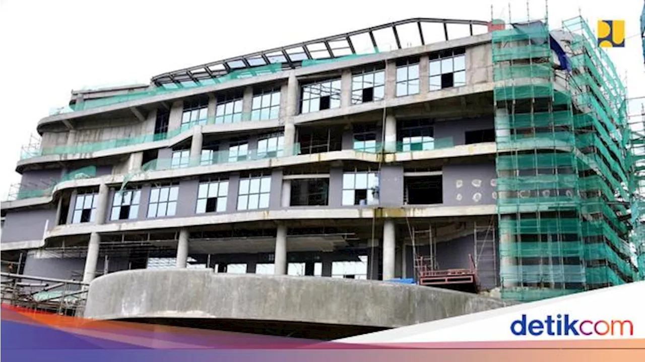 Progres Kantor Kemenko IKN yang Bakal Jadi 'Hotel' buat Petugas Upacara HUT RI