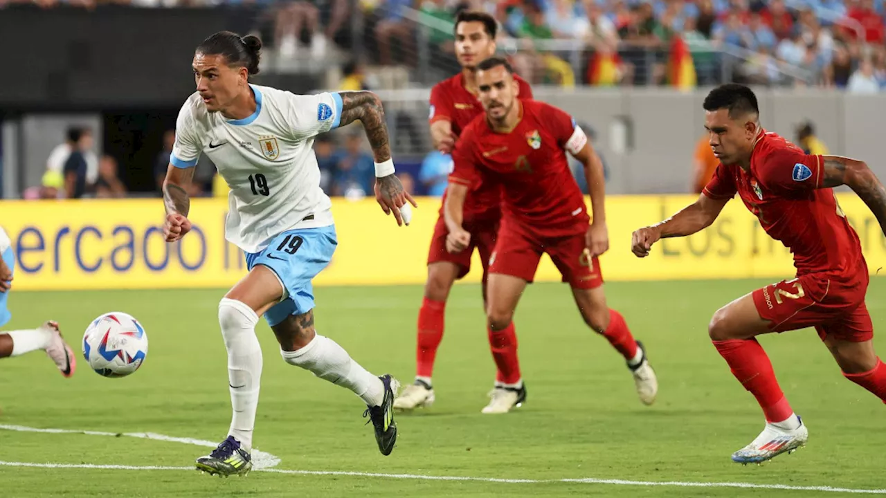 Uruguay 5, Bolivia 0: Mele y su combo se clasifican a cuartos de final