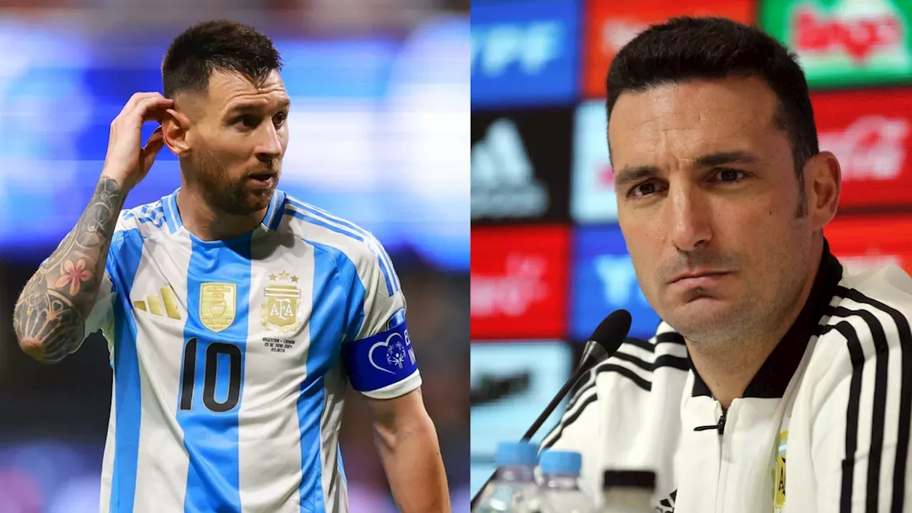 América Copa América Selección Argentina Recibe Fuerte Golpe Lionel Scaloni No Dirigirá El 5094