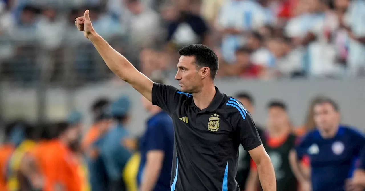 La dura sanción a Lionel Scaloni por demoras de Argentina en el entretiempo