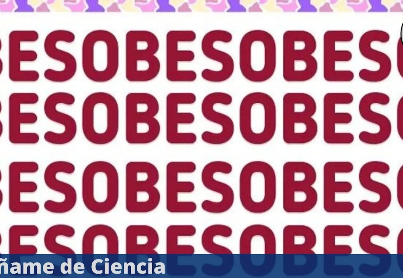 Solo el 5% logró resolver el acertijo: ¿Serás capaz de encontrar el número 8350 entre las palabras “BESO”?