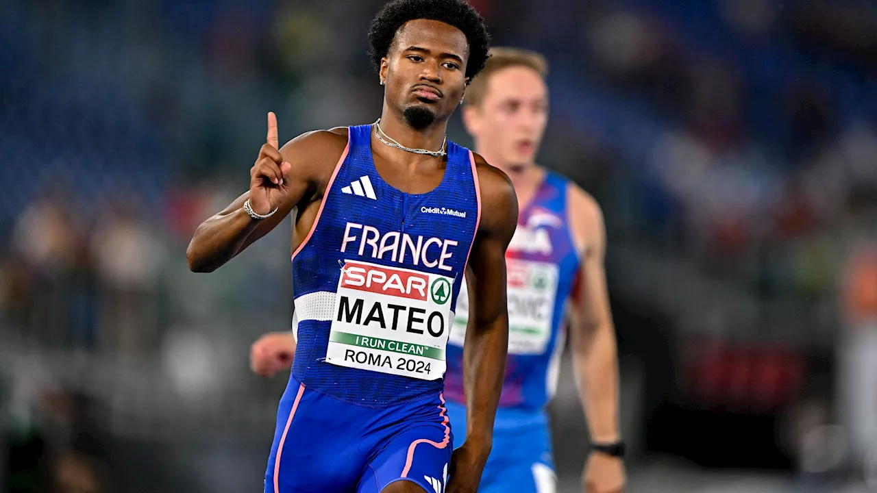 Aucun Français sur 100m aux Jeux Olympiques, Pablo Matéo champion de France