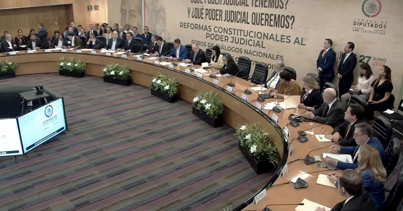 Inicia primer foro de la reforma al Poder Judicial con ratificación de posturas