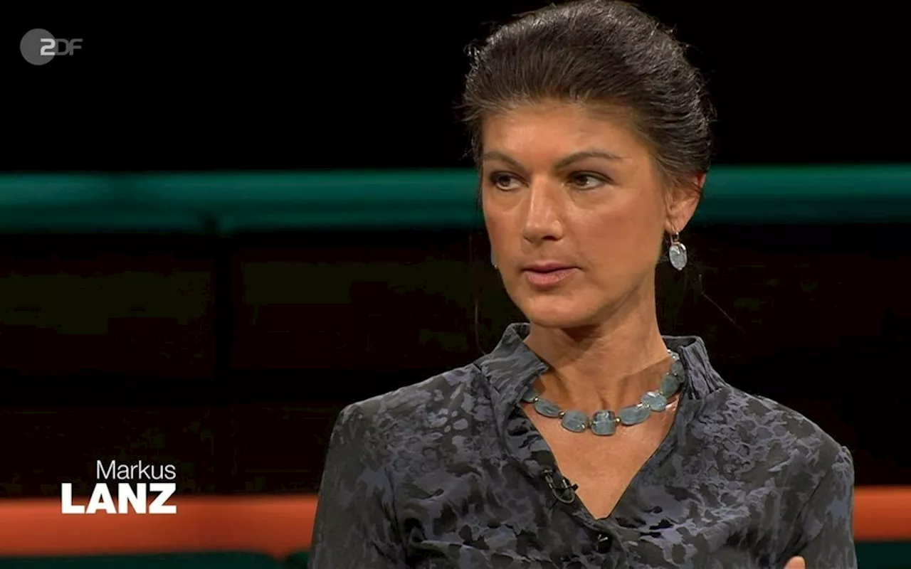 Markus Lanz: Wagenknecht entsetzt mit Ukraine-These