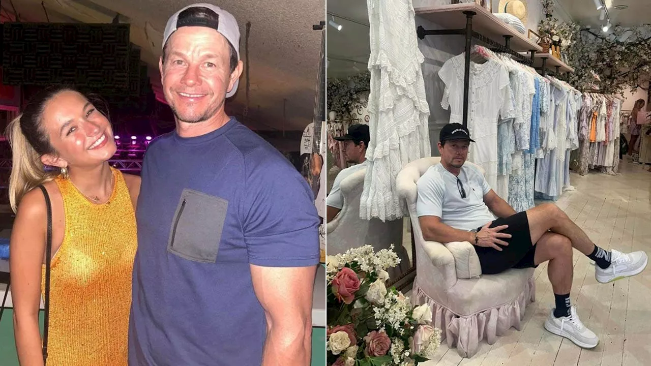 Mark Wahlberg has relatable dad moment as he visits daughter at college