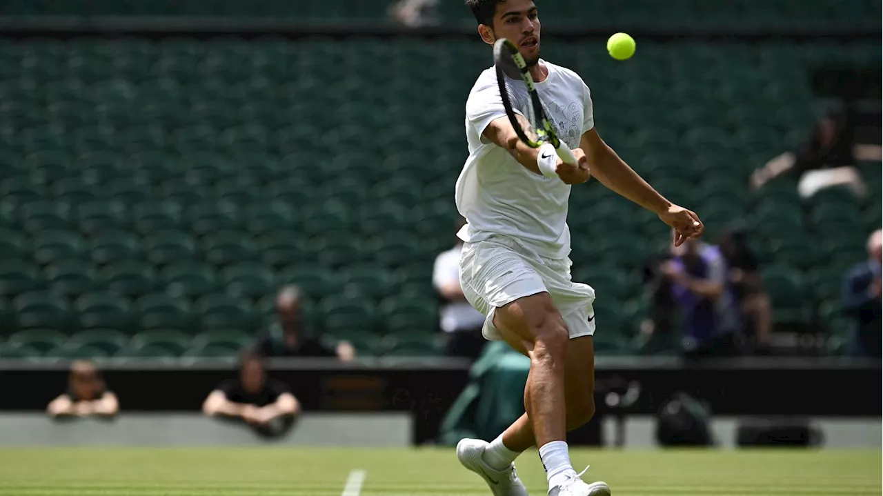 Wimbledon 2024 : possible demi-finale Carlos Alcaraz-Jannik Sinner, deux duels de Français au premier tour