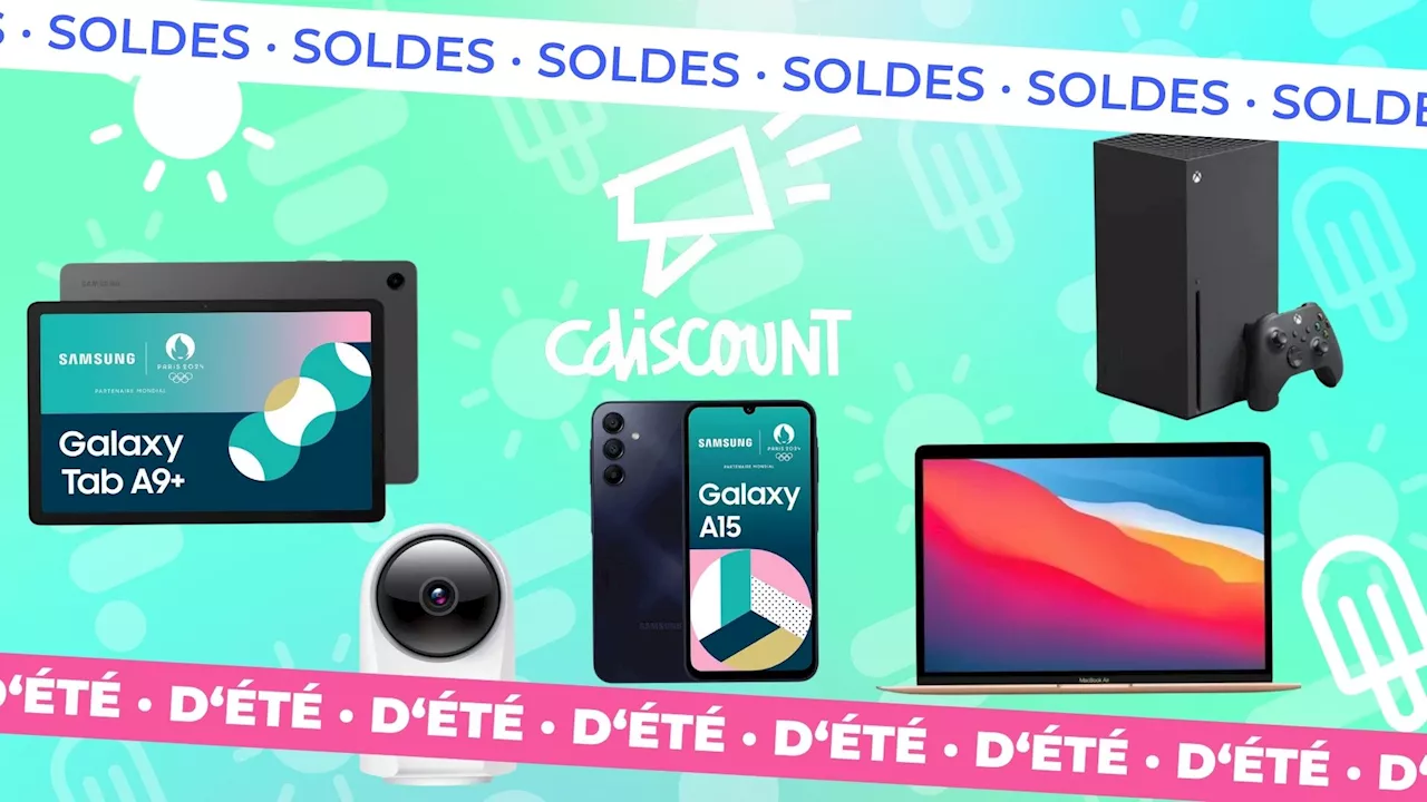 Cdiscount lance une grande braderie lors des soldes d’été 2024 : les meilleurs deals