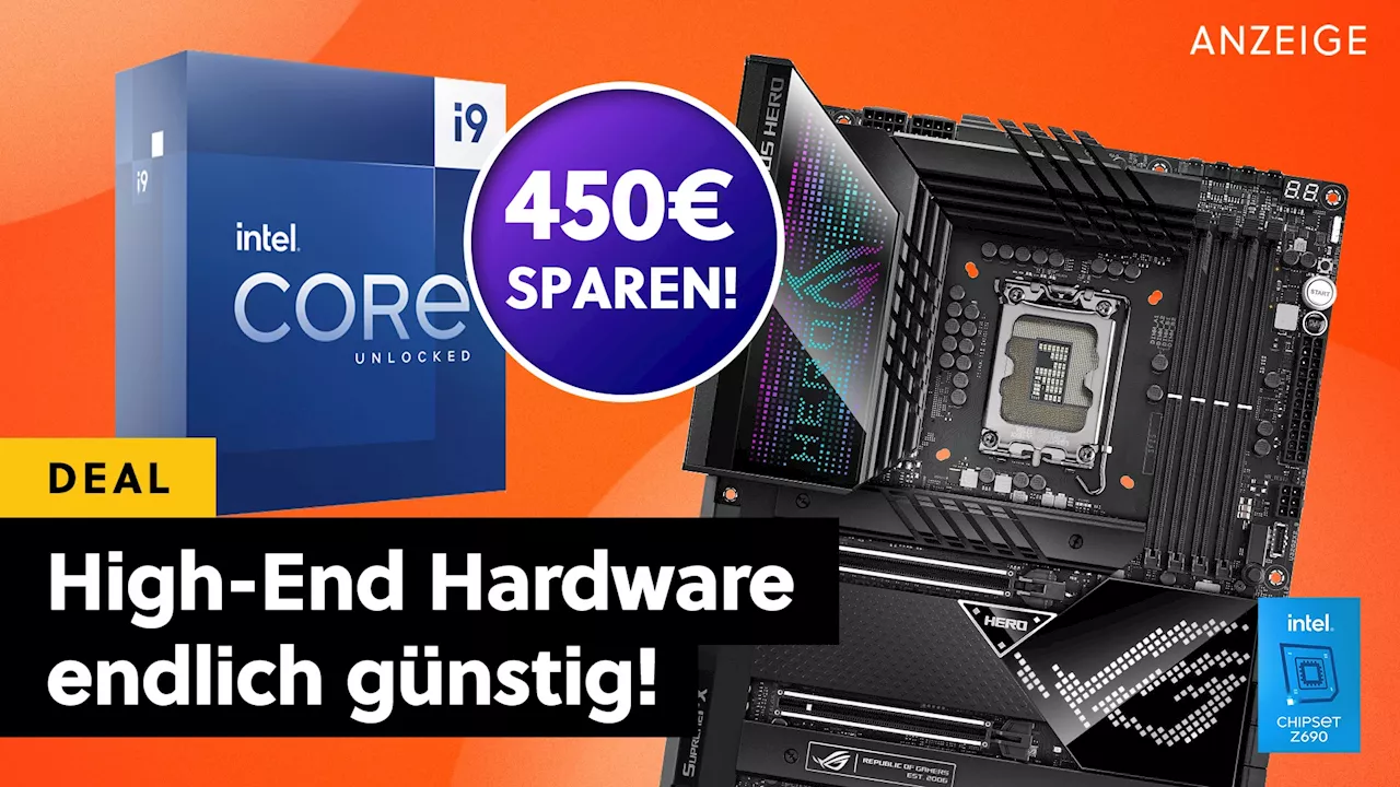 Dieses ASUS Mainboard sieht unfassbar gut aus und ist gerade extrem günstig – genauso wie der passende Intel Core i9!