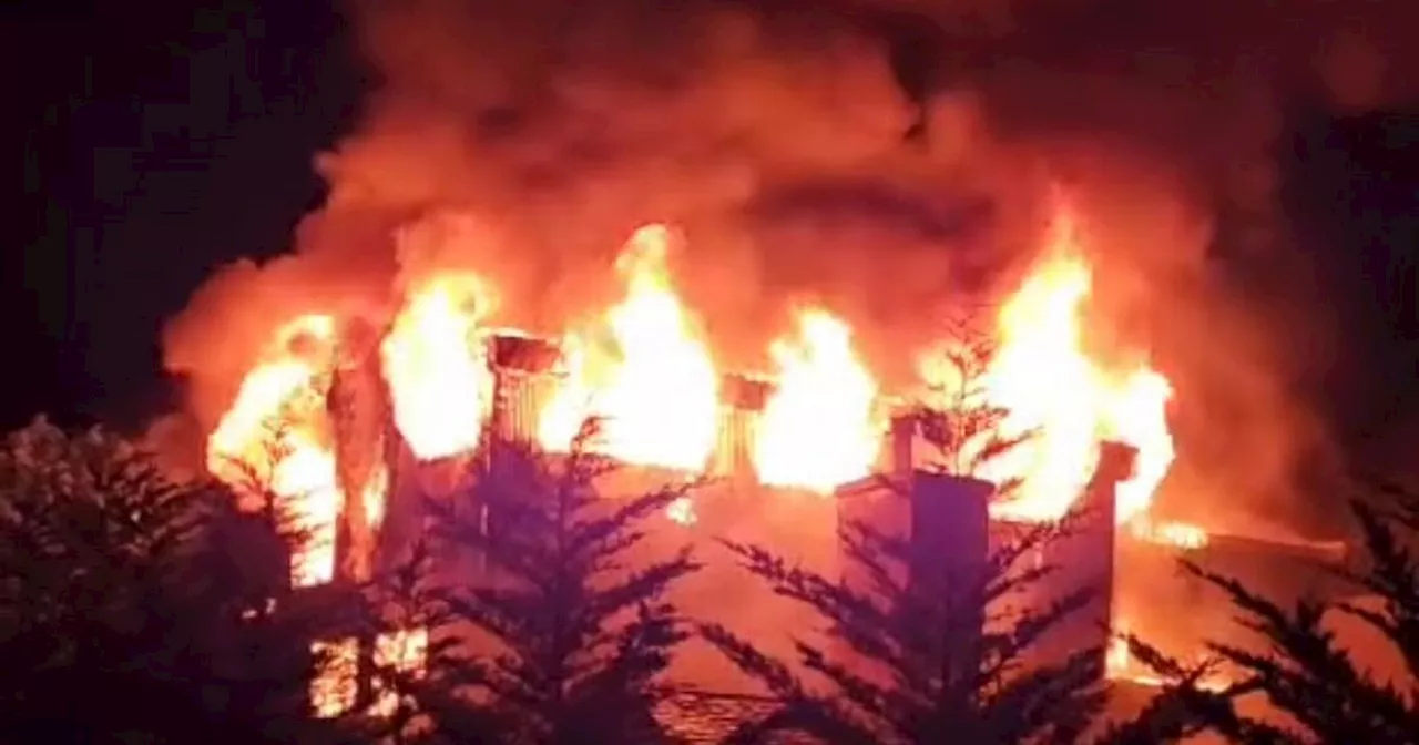 Major fire leaves historic Dumbuck House Hotel in Dumbarton devastated