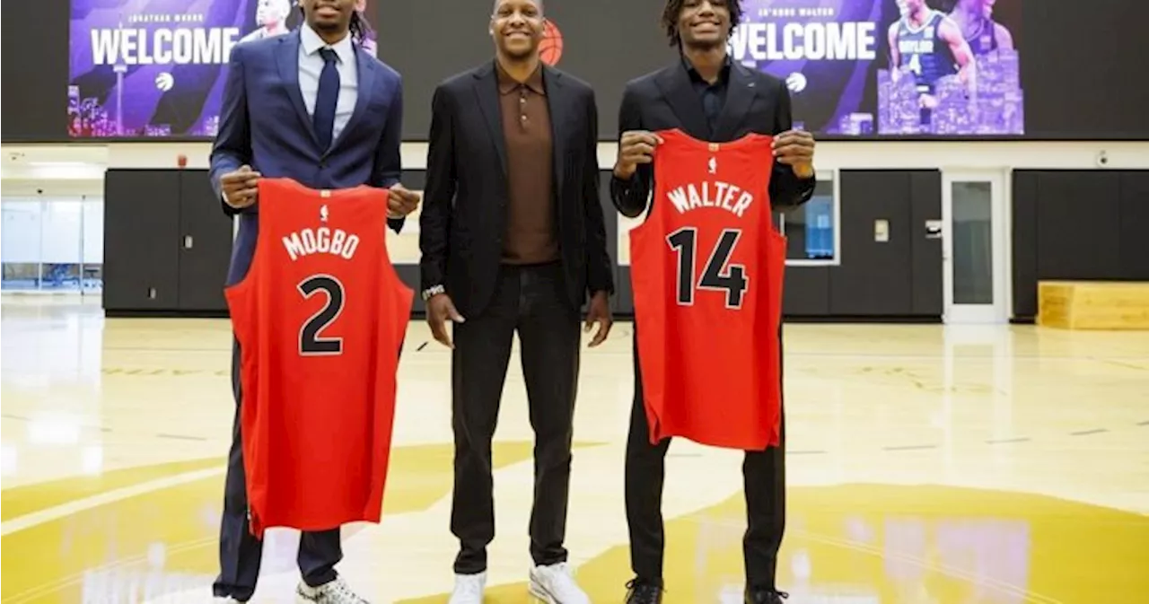 Raptors picks Walter, Mogbo introduced to Toronto