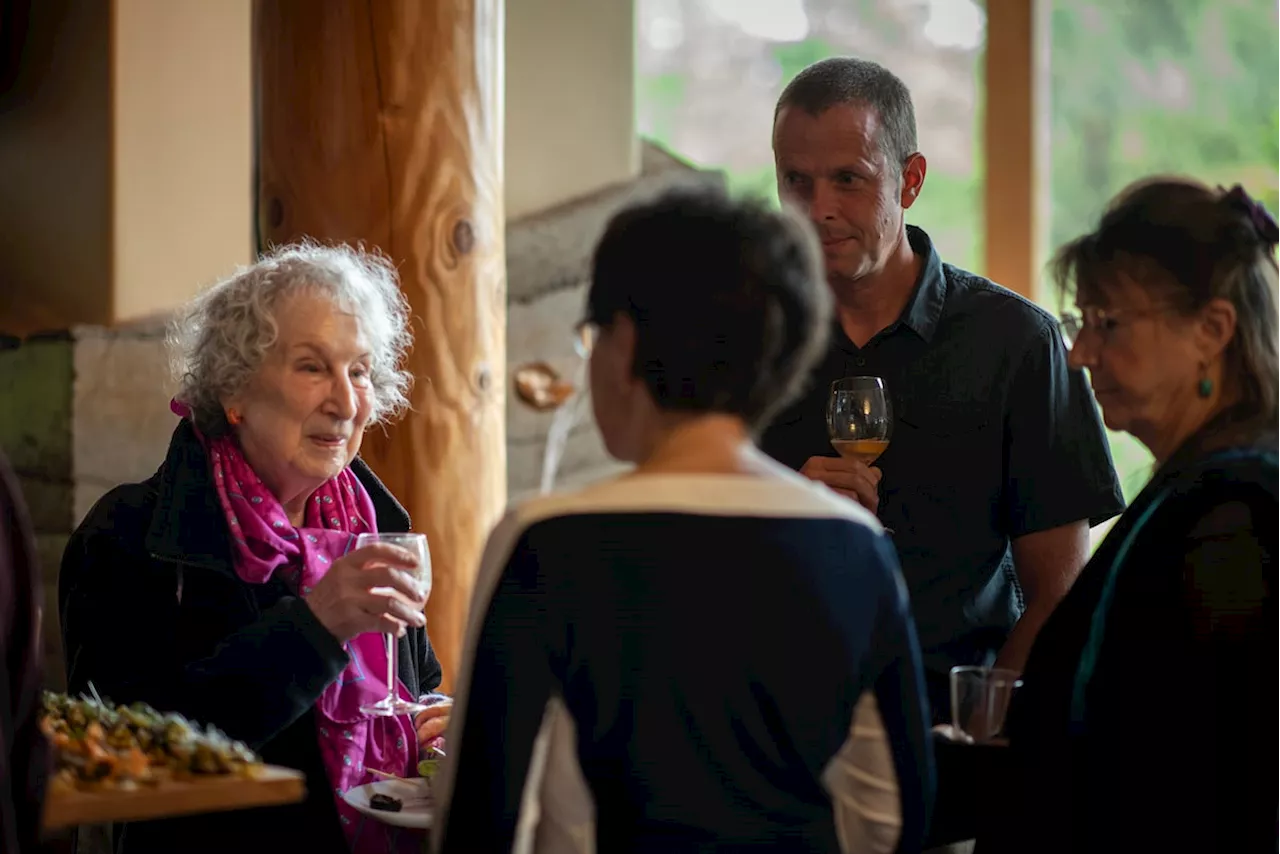 On B.C.’s Denman Island, Margaret Atwood uses her power for good