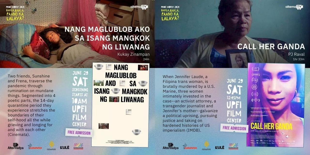 UPFI Film Center to hold free screening of queer films on June 29