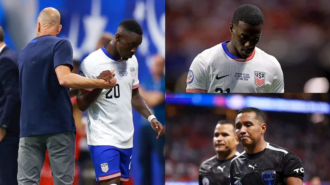 Tim Weah's reckless red cancels out brilliant Folarin Balogun, leaving USMNT teetering: Winners & Losers in Copa America loss to Panama