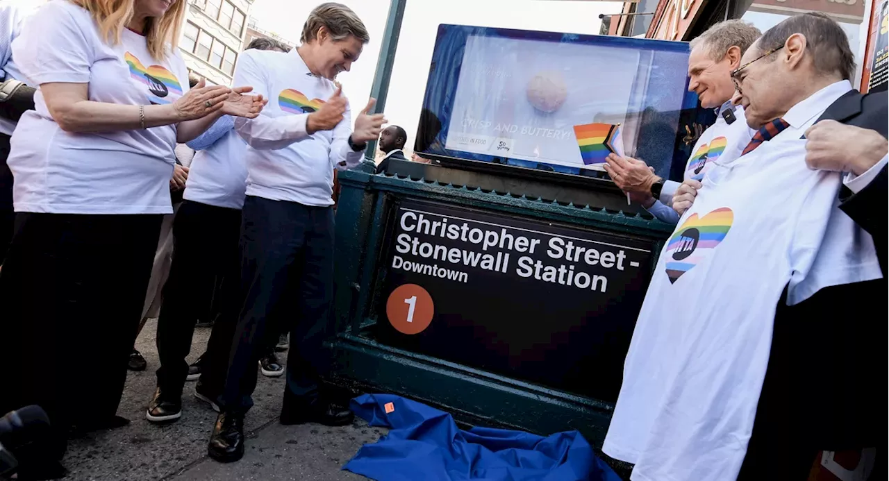 Christopher Street subway station renamed for Stonewall riots ahead of NYC Pride March