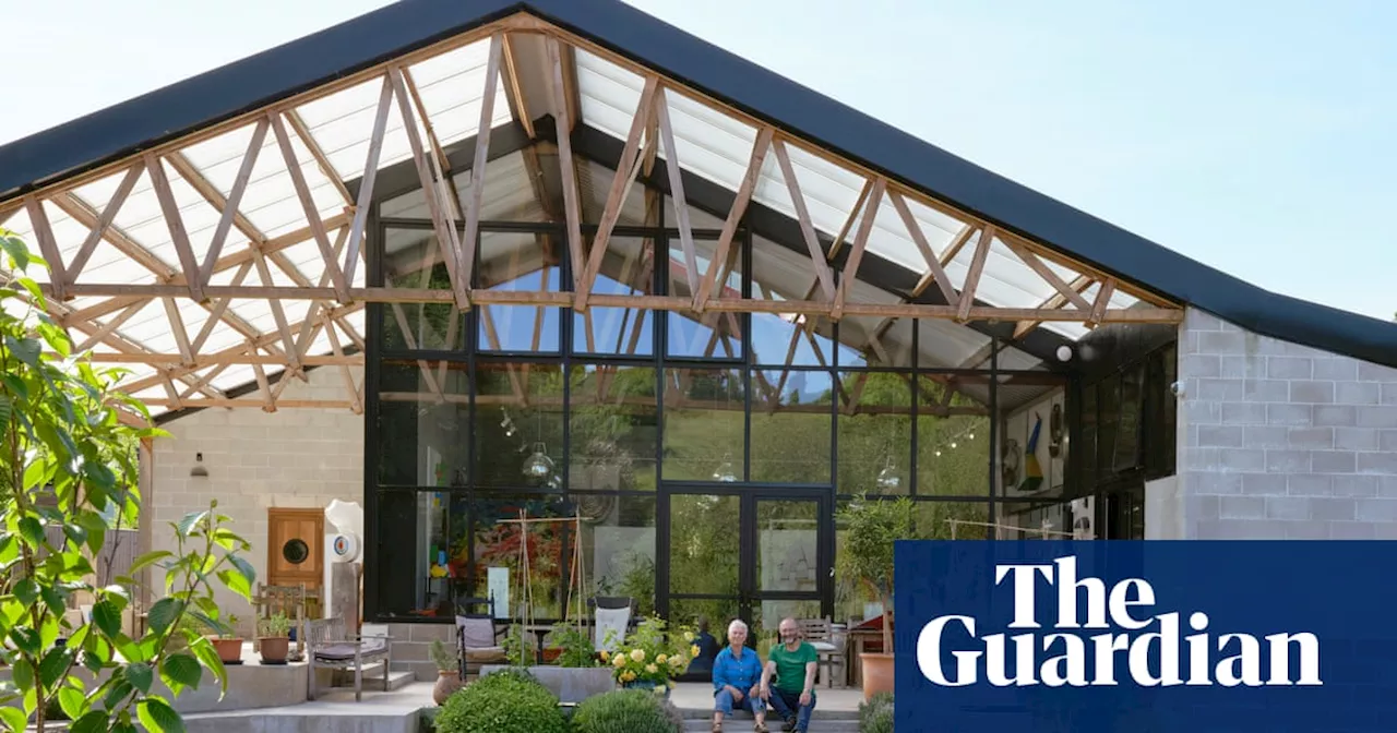 ‘A nearby farmer took the whole herd’: how a couple turned a cowshed into a dream home for artists