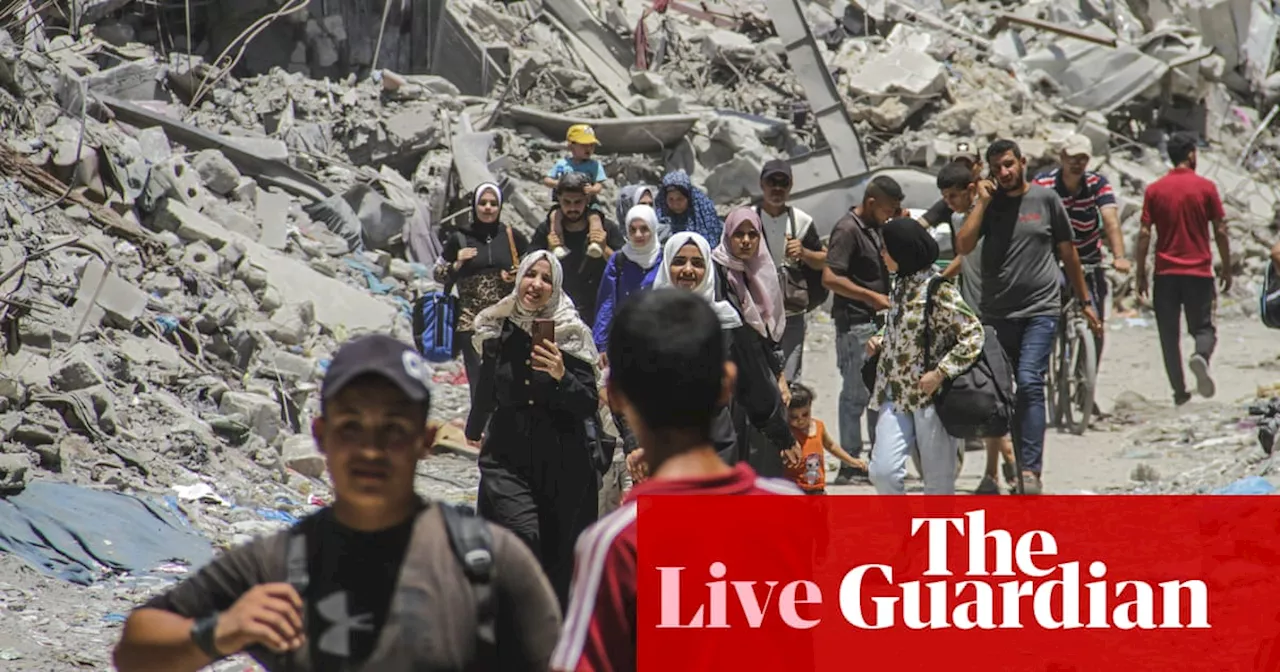 Israel-Gaza war live: Palestinians flee as Israeli forces launch fresh strikes in northern Gaza