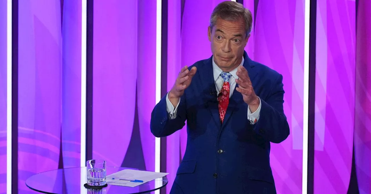 Question Time Audience Savages Nigel Farage Over Racist Reform UK Candidates