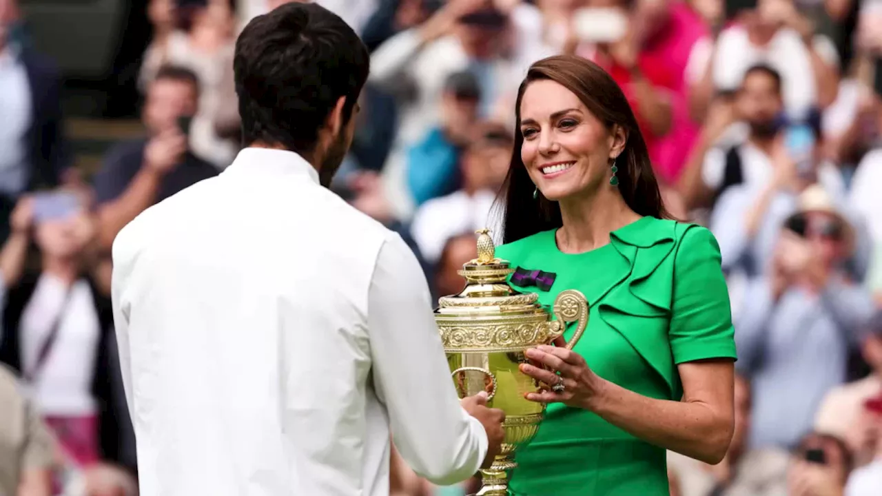 La principessa Kate Middleton (forse) a Wimbledon per consegnare la coppa al vincitore