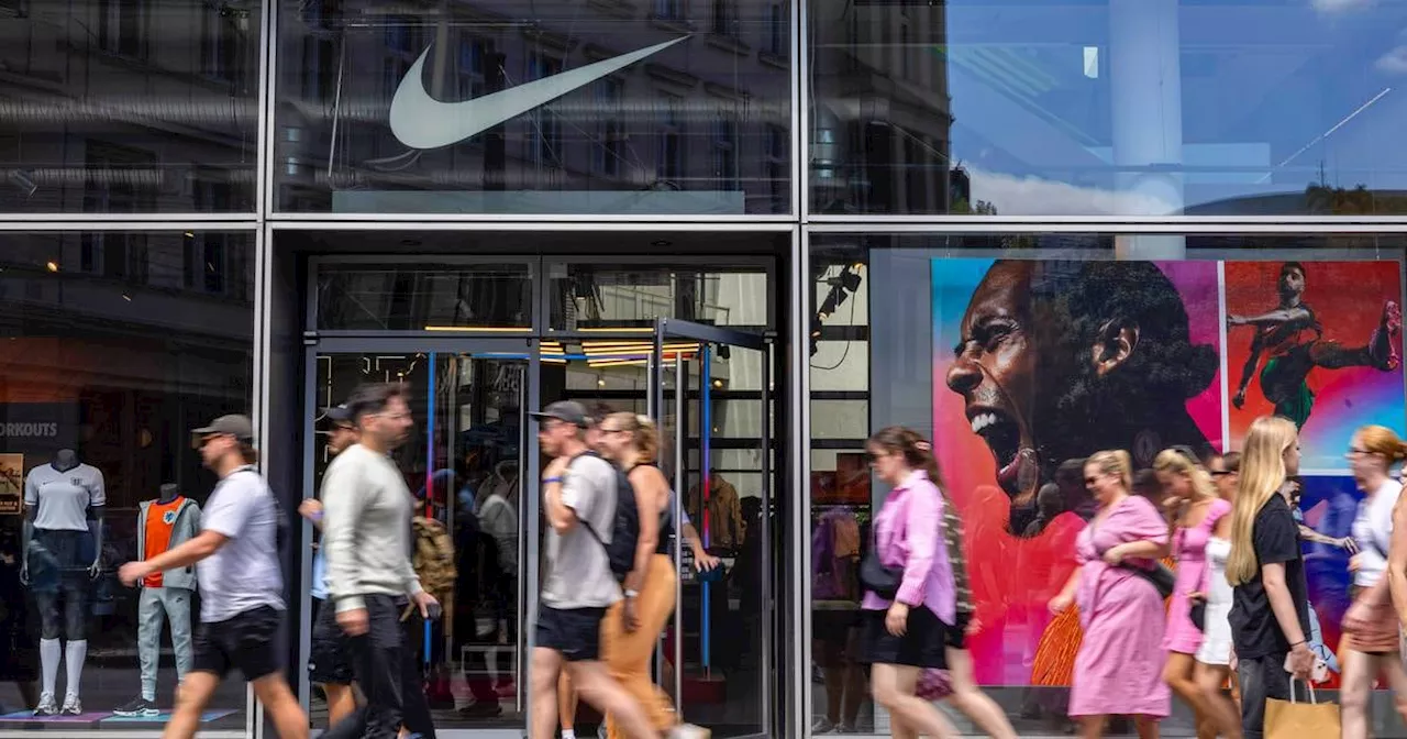 Nike shares set to tumble as sales warning rattles retailers