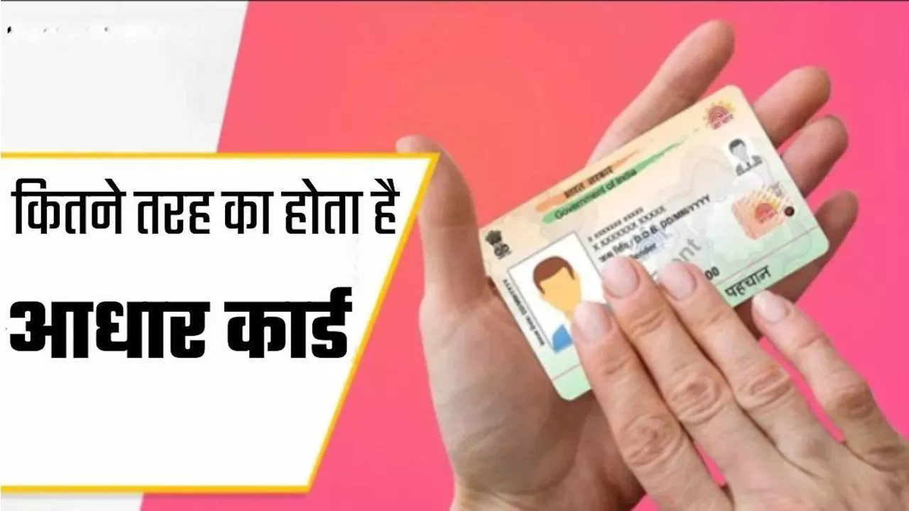 Types of Aadhaar: कितने तरह का होता है आधार, आपके पास कौन-सा डॉक्यूमेंट