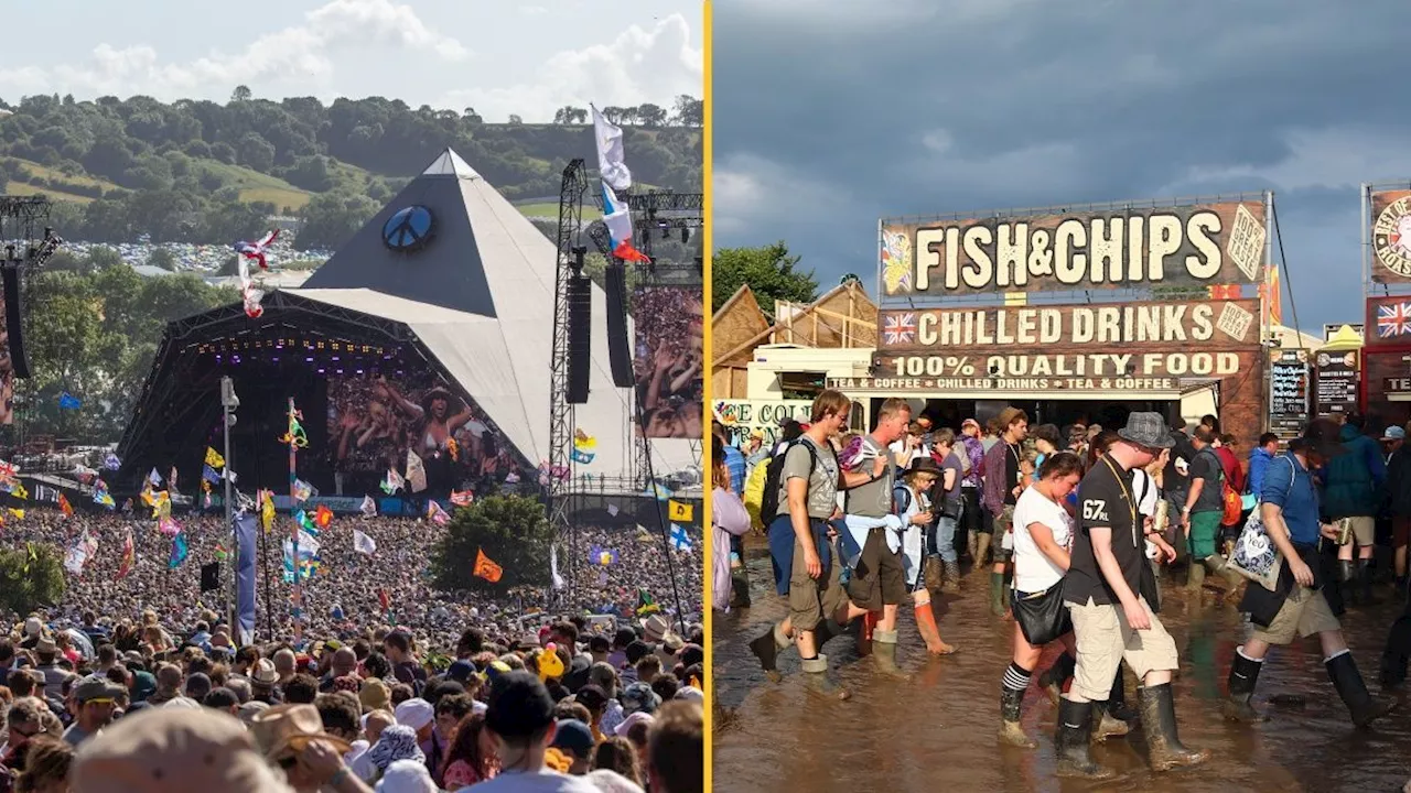 People left shocked as 'ripoff' Glastonbury food prices are revealed