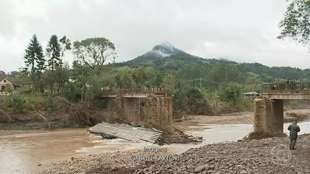 Impacto da chuva: agricultores têm dificuldades para escoar produção no Rio Grande do Sul