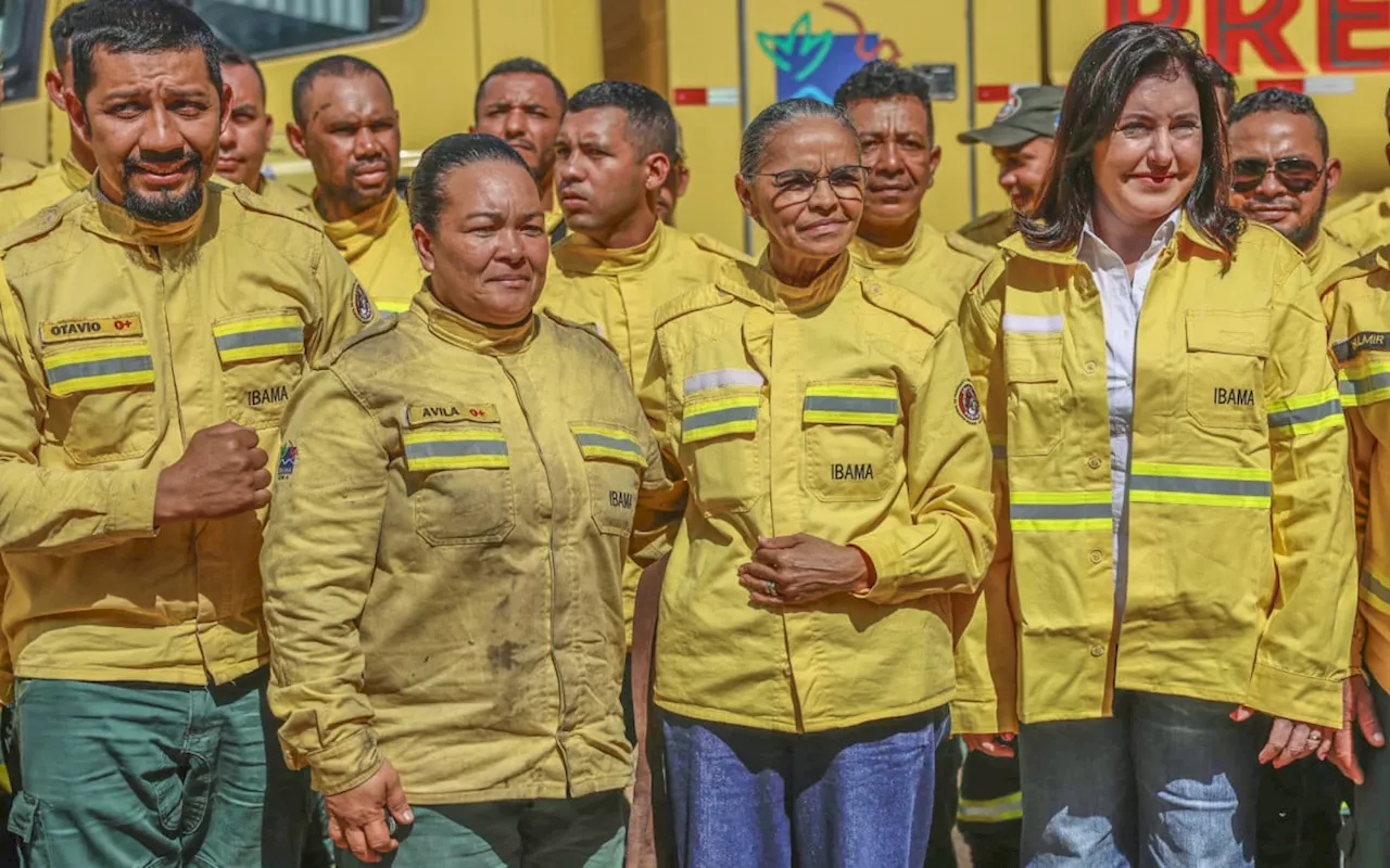 Orçamento não vai faltar no combate aos incêndios no Pantanal, diz Tebet no MS