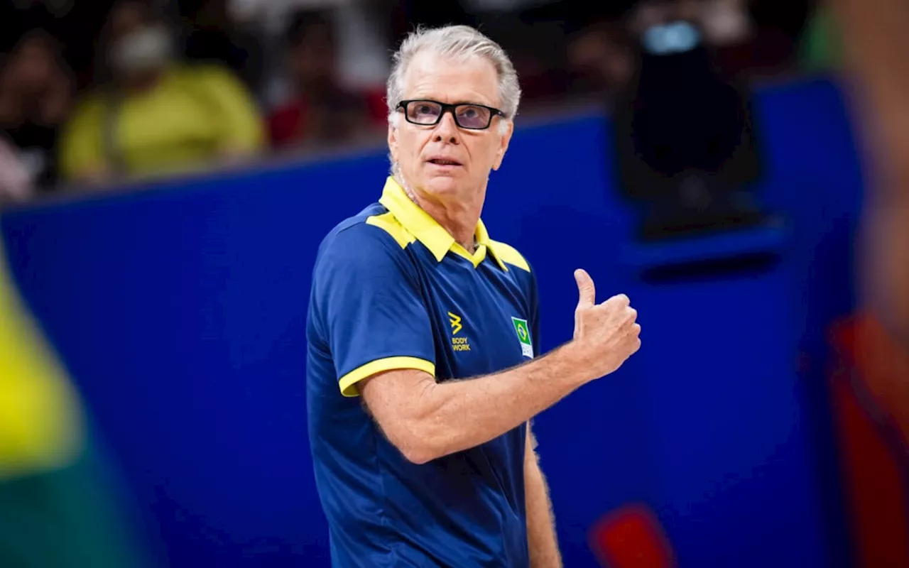 Vôlei: Bernardinho garante Brasil forte nas Olimpíadas de Paris