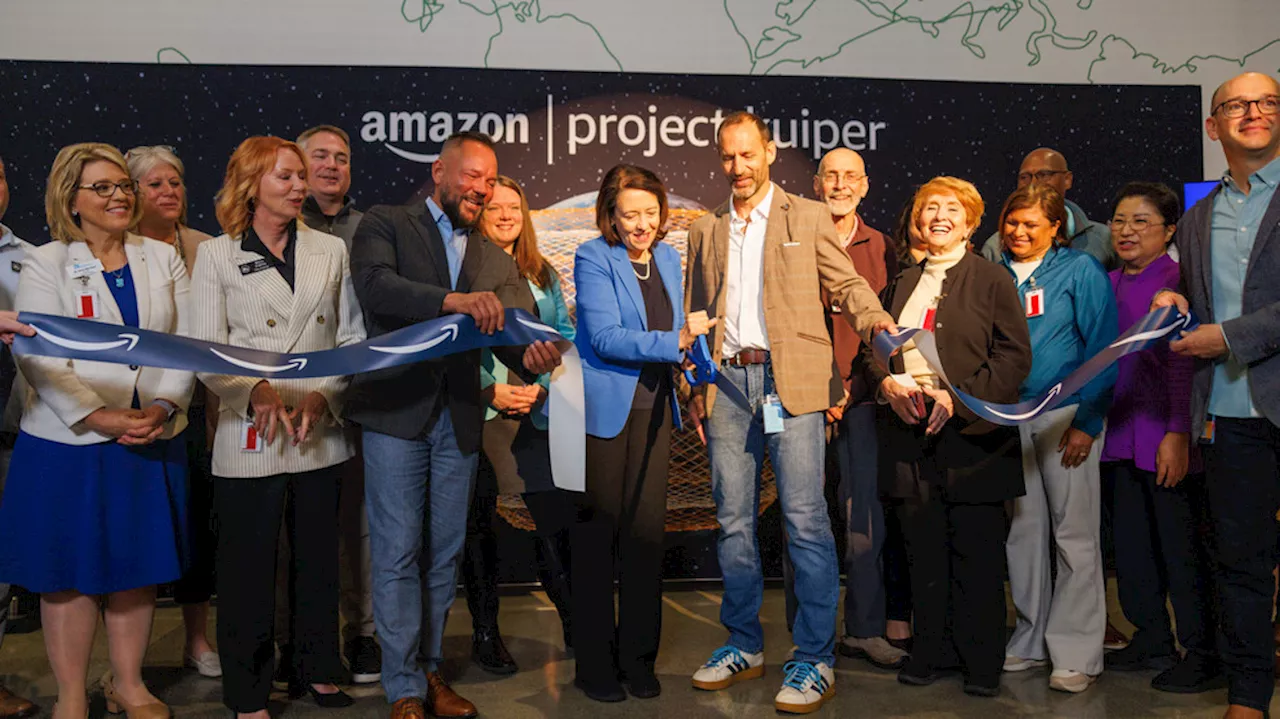 Amazon unveils satellite production plant in Kirkland, eyes global broadband expansion