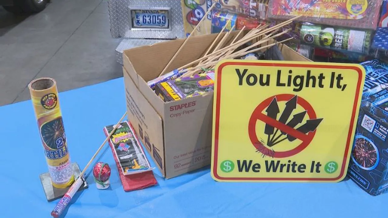 Officials warn against illegal fireworks as 4th of July sales begin to kick off