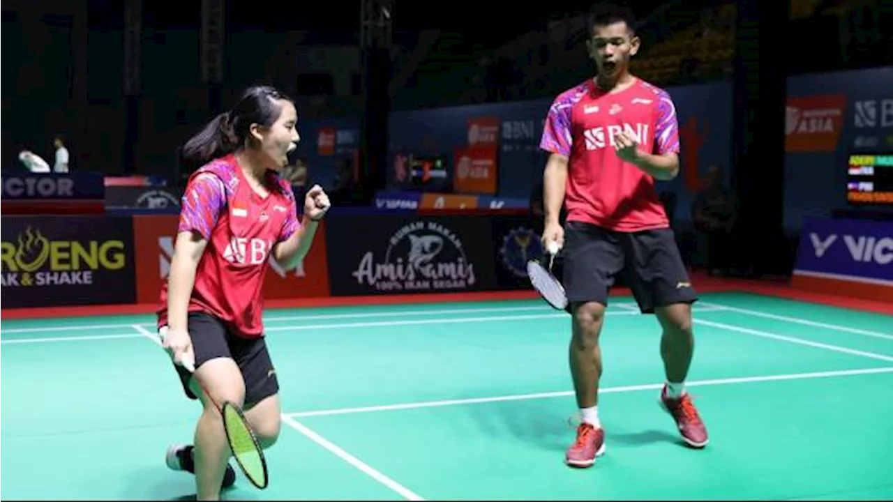 Hari Pertama BNI Badminton Asia Junior Championships 2024: Indonesia Menang Telak atas Filipina