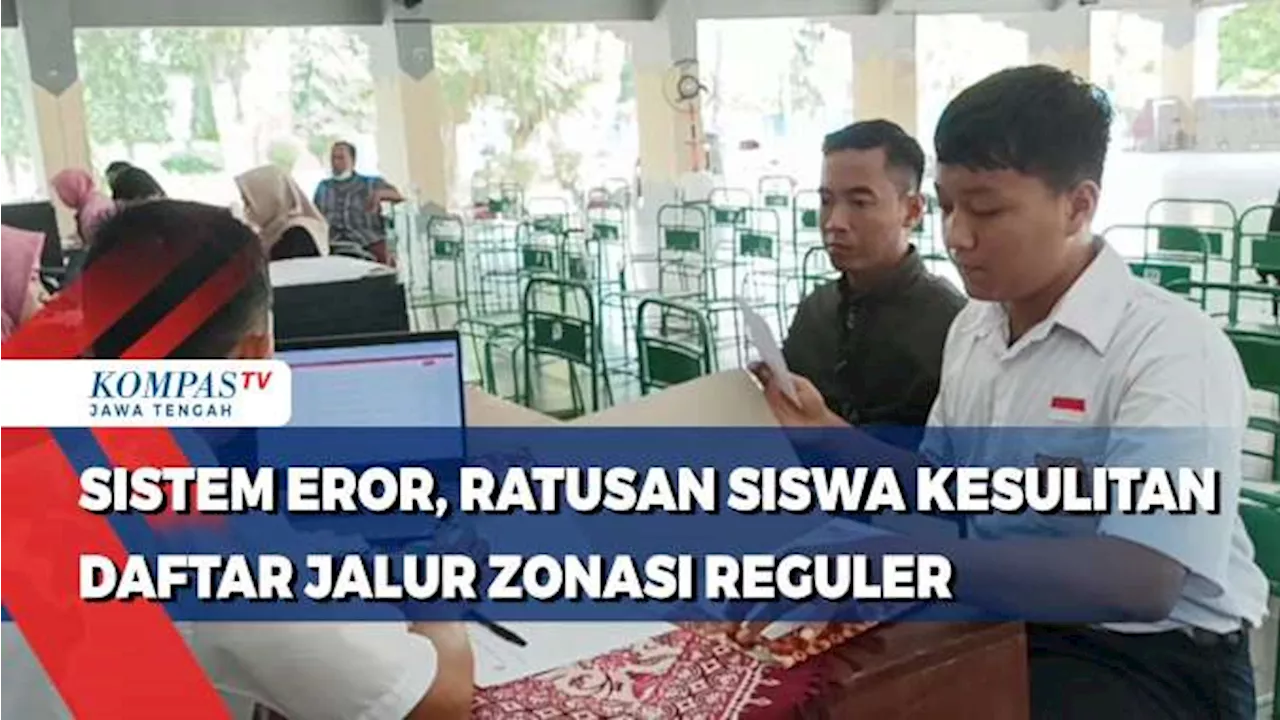 Sistem Eror, Ratusan Siswa di Kulonprogo Kesulitan Daftar Jalur Zonasi Reguler